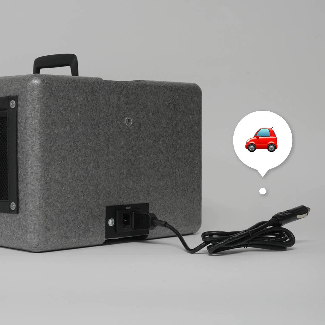 Portable Wärmebox Classic mit 12V-Anschluss – ideal zum Warmhalten von Speisen unterwegs